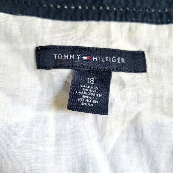 Tommy Hilfiger Blue Cotton Sundress - Picture 4 of 4